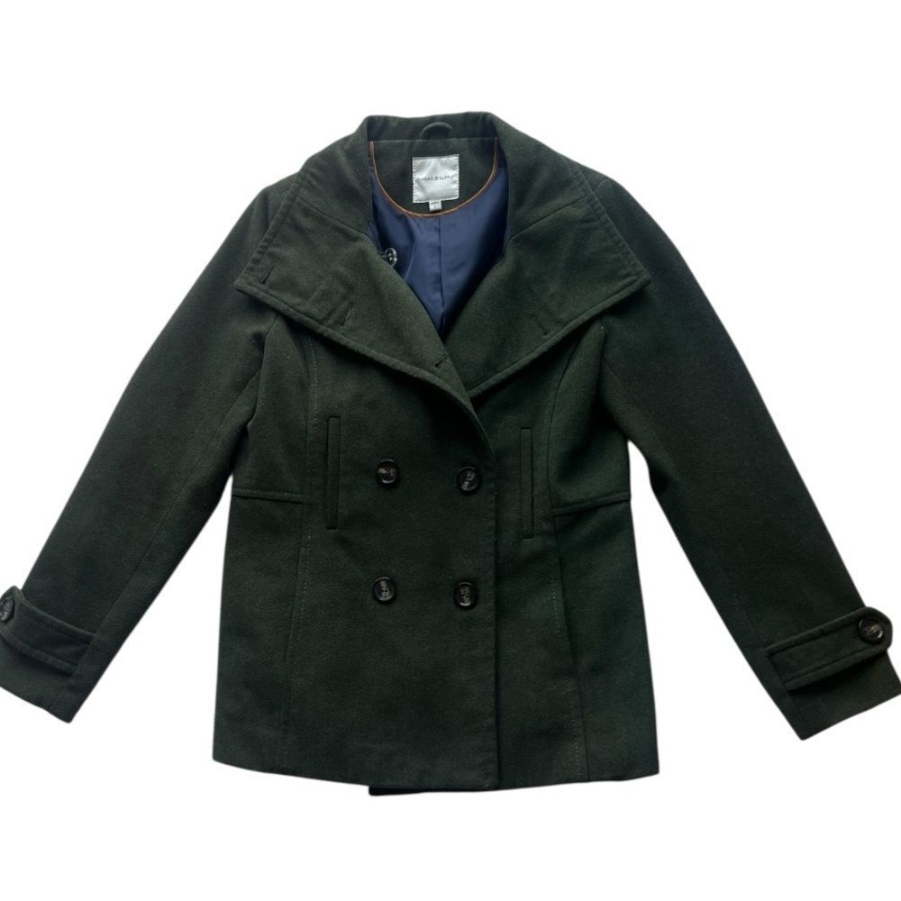 Thread & Supply Forest Green Pea Coat